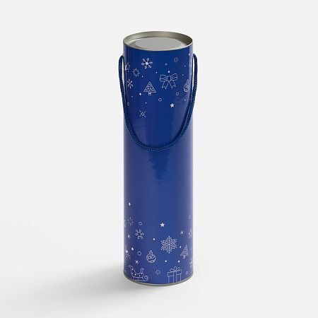 Тубус для бутылки Snowlace, синий