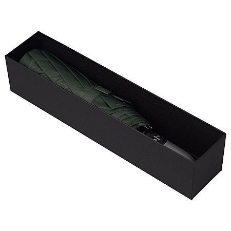 Зонт складной автоматический  Forest BERGEN, диаметр 103 см, радиус 23 дюйма, 10 панелей, с UV защитой в подарочной коробке зеленый