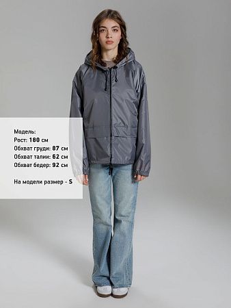 Ветровка Kivach Promo, серый, размер S