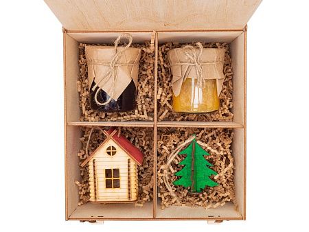 Подарочный набор «Decoration Deluxe» 2.0 с двумя видами варенья 