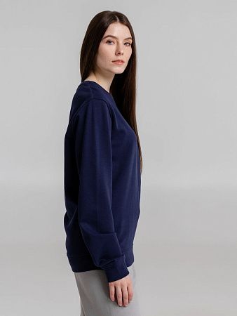 Свитшот унисекс BNC Inspire (Organic), темно-синий, размер XS