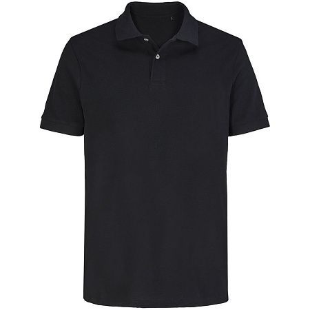 Рубашка поло унисекс Pacific, черная, размер XL