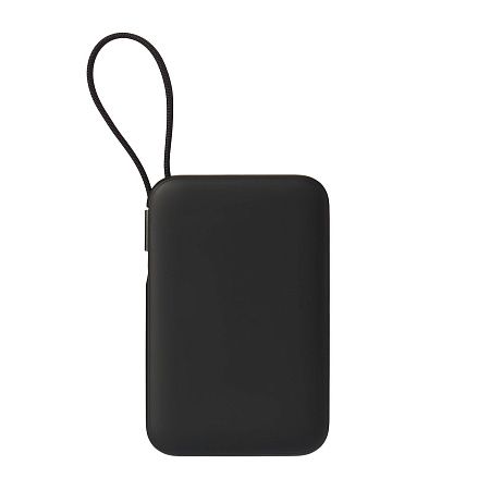 Внешний аккумулятор Комбо (Combo) 4-в-1 10000mAh с функцией беспроводной зарядки 15W, черный