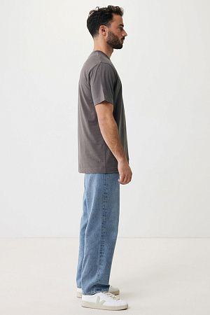 Футболка Iqoniq Kakadu из переработанного хлопка, свободный крой, унисекс, 180 г/м²