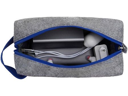 Органайзер для электроники и проводов «Felt» из RPET-фетра с ручкой