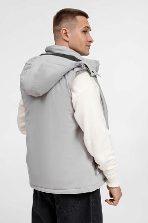 Жилет унисекс Sfera, светло-серый, размер M