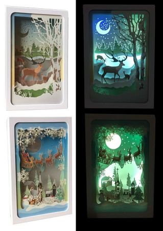 Светильники «Бумажные 3D»