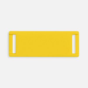 Лейбл из ПВХ Kova, желтый