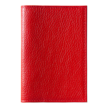 Обложка для автодокументов Leather Sky Flotter из натуральной кожи, красная