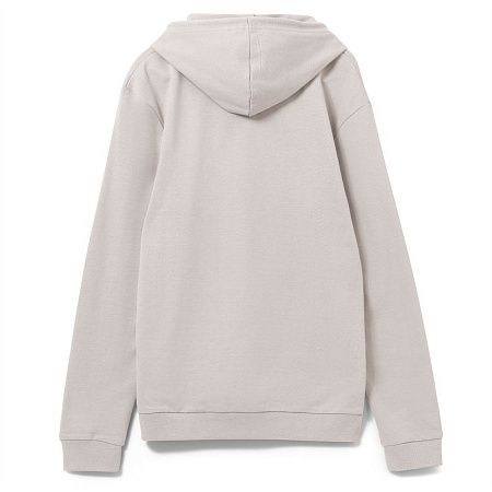 Толстовка с капюшоном унисекс Hoodie, дымчато-серая, размер XS
