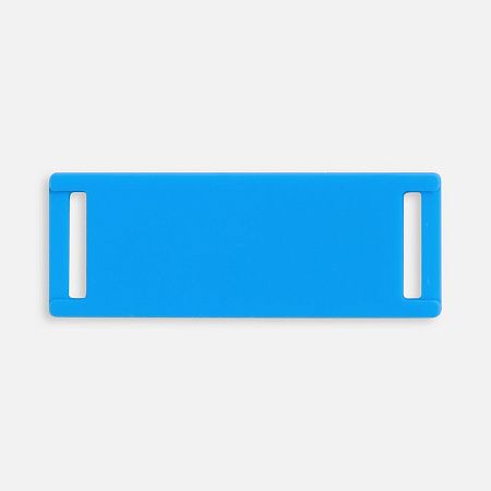 Лейбл из ПВХ Kova, голубой