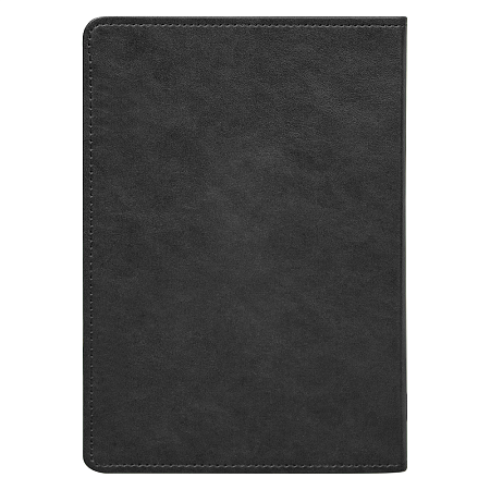 Ежедневник Urban Elegiya Ausone A5, черный с золотистым, недатированный, в полугибкой обложке