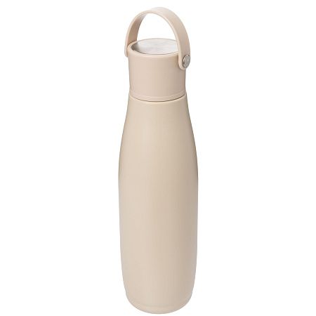 Термобутылка вакуумная герметичная Bosca, бежевая
