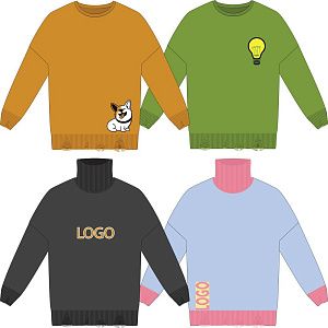 Свитер оверсайз Tricksy Net Grunge на заказ, акрил