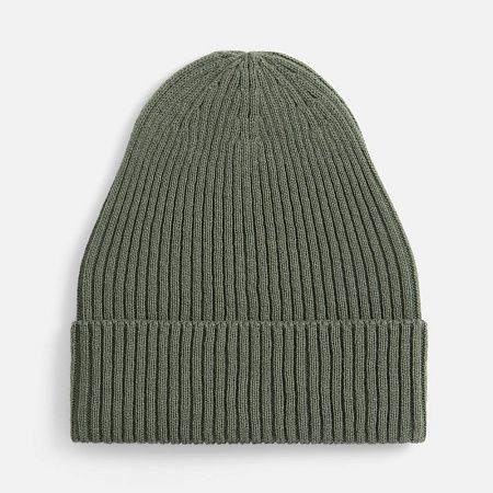 Шапка Catch Match без помпона, зеленая (полынь)