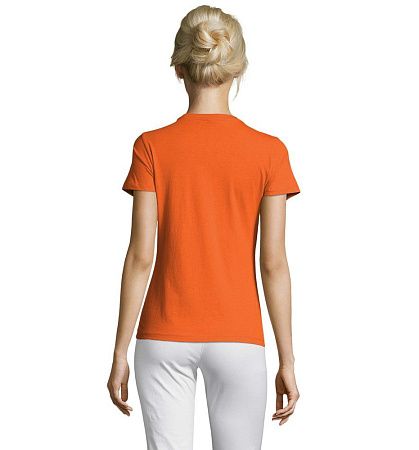 Футболка женская Regent Women, оранжевая, размер XXL