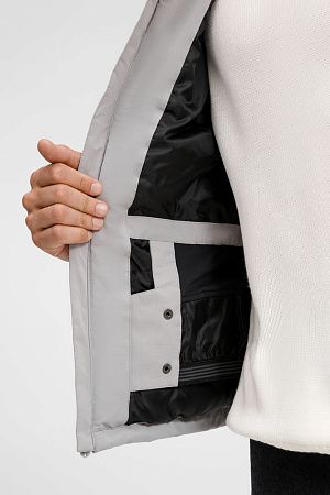 Жилет унисекс Sfera, светло-серый, размер M