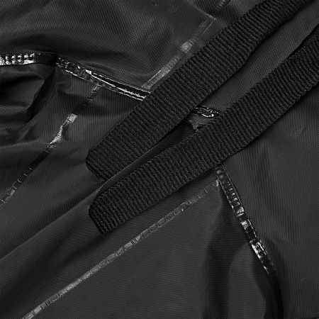 Дождевик детский RainDrop Kids, черный, размер 8 лет (118-128 см)