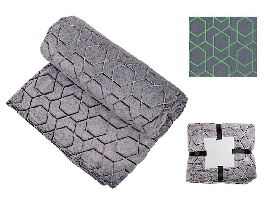 Светящийся в темноте плед «Lattice»