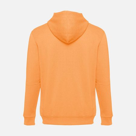 Толстовка мужская на молнии с капюшоном Amsterdam, светло-оранжевая, размер S