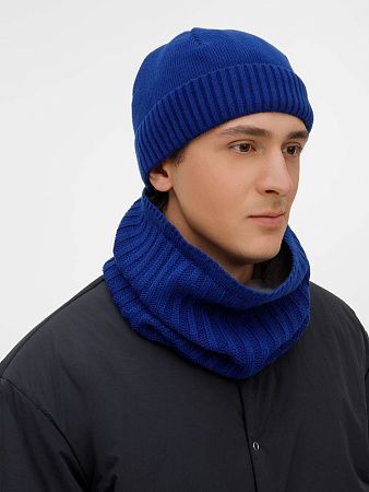 Шапка ComFleece, темно-синяя (кобальт)