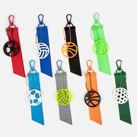 Цепочка для крепления Sharic, желтый неон