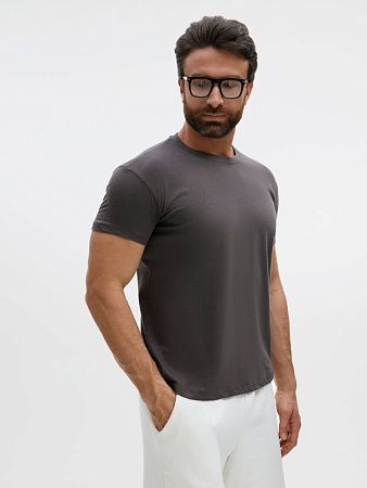 Футболка унисекс Regent 150, темно-серая, размер M