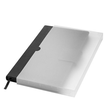 Ежедневник Ritz недатированный, черный, твердая обложка