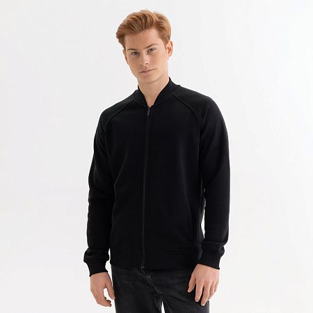 Толстовка на молнии, унисекс TORRES черная, размер XXXL