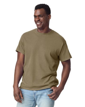 Футболка ULTRA COTTON, ЖЕЛТЫЙ НЕОН S под нанесение