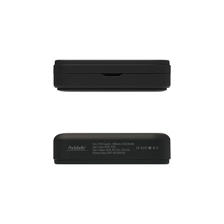 Внешний аккумулятор Юнион PD (Union PD) 10000mAh с функцией беспроводной зарядки 15W, бежевый