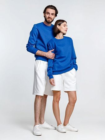 Свитшот унисекс Delta, ярко-синий, размер S