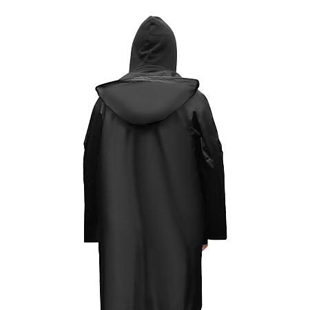 Дождевик Belfast Bi-color, материал PVC, размер M-L, черно-черный