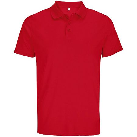 Рубашка поло унисекс Pitcher, красная, размер XL