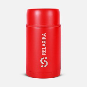 Термос для еды Relaxika 1000, красный