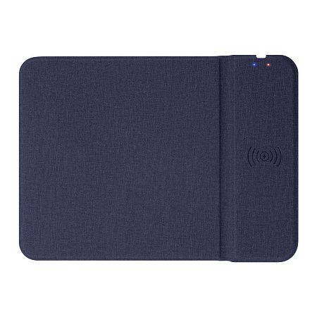 Коврик для мыши с беспроводным зарядным устройством 15W Honor, синий