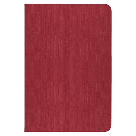 Блокнот Forest Alfa Polo Linen А5, недатированный, в твердой обложке, красный