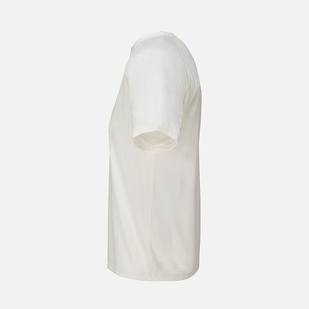 Футболка спортивная унисекс Vortex, молочно-белая, размер XS