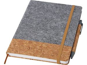 Блокнот A5 в твердой обложке «Veronica», цвет: натуральный