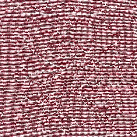 Плед Ornamental, бордовый