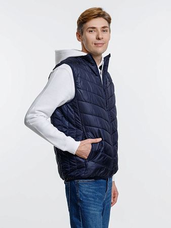 Жилет с подогревом Thermalli Valmorel, темно-синий, размер XXL