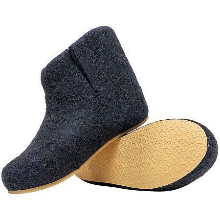 Домашние валенки Wild, темно-синие (клякса), размер 41