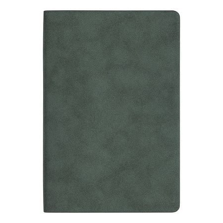 Ежедневник Flexy Nuba А5, зеленый, недатированный, в гибкой обложке