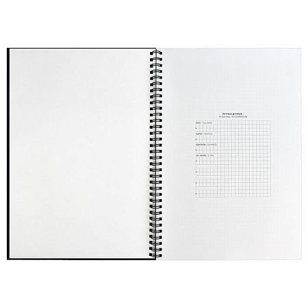 Ежедневник Notera, недатированный, черный