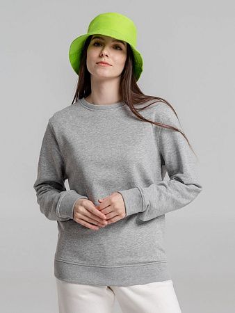 Свитшот унисекс BNC Inspire (Organic), серый меланж, размер S