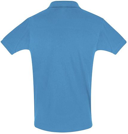 Рубашка поло мужская Perfect Men 180 бирюзовая, размер 3XL