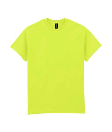 Футболка ULTRA COTTON, ЖЕЛТЫЙ НЕОН S