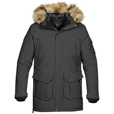 Парка мужская Explorer, серый меланж, размер XL