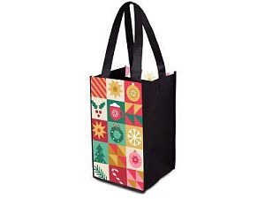 Сумка для шопинга с возможностью полноцветной печати, цвет: многоцветный