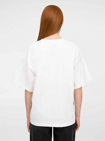 Футболка оверсайз унисекс Legacy, белая, размер XS